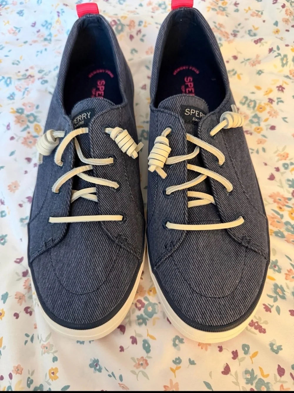Sperry Women’s Canvas Slip-On Sneakers